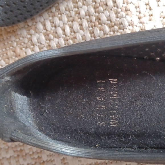 Stuart Weitzman,black ladies flats - Picture 7 of 7